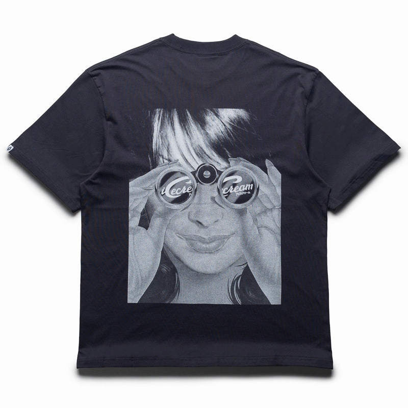 Craft Edge Soft Sweater Ice Cream Eye Spy Knit Tee - Charcoal Art