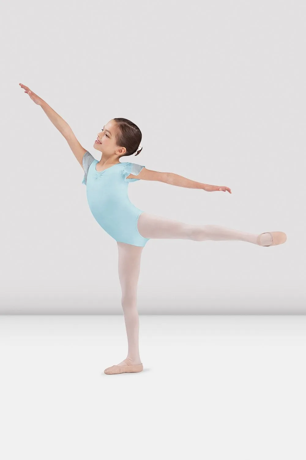 Generic options Girls Georgette Sequin Leotard