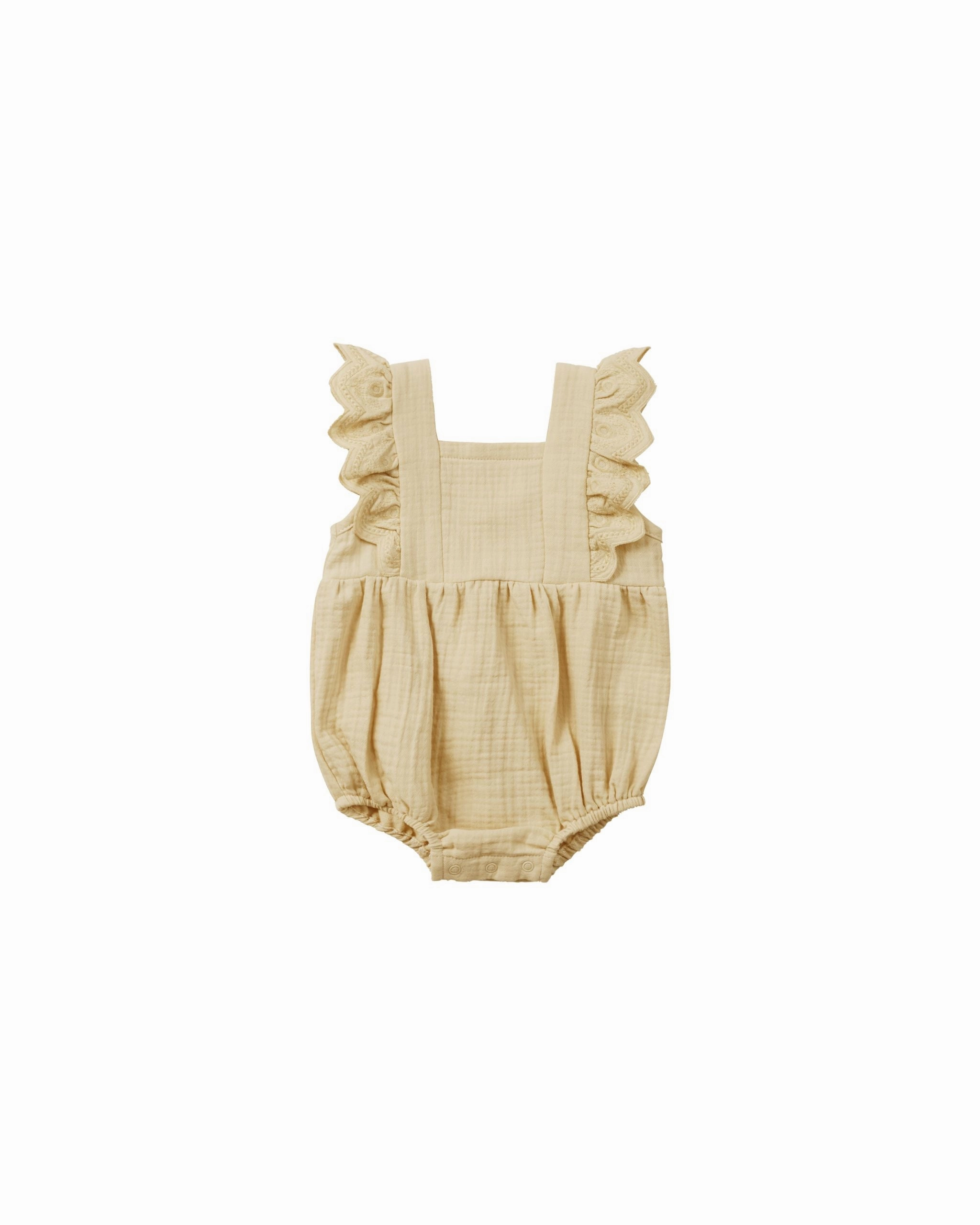 Free Shape Mind Ease Naomi Romper | Lemon