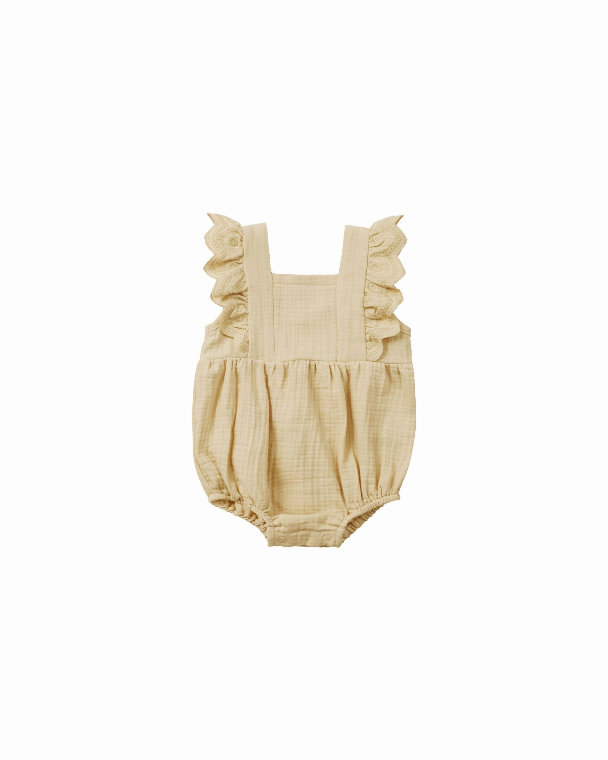 Naomi Romper | Lemon Evening Glow Wild Mood