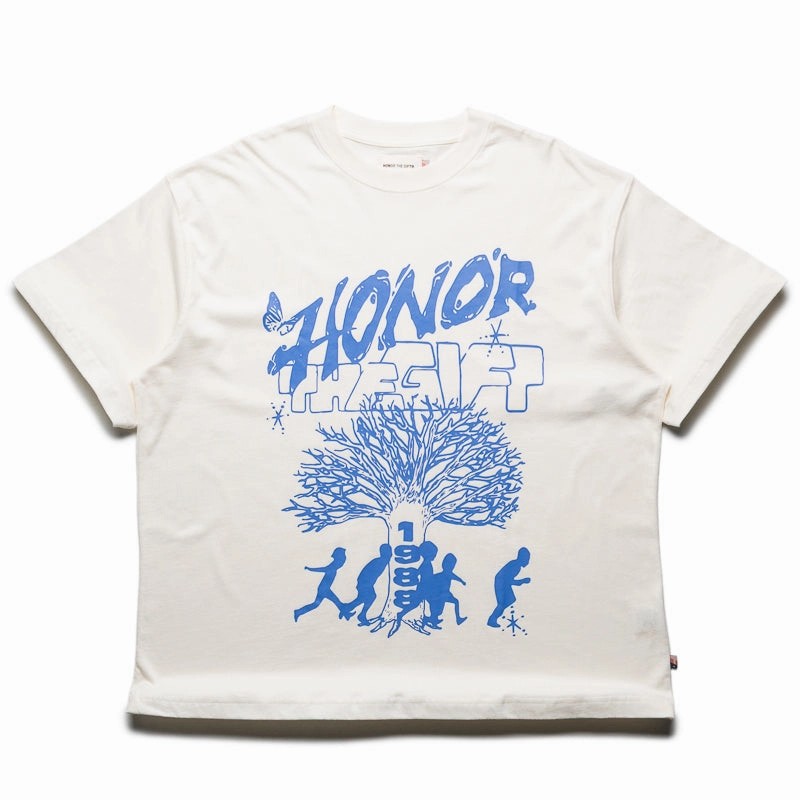 Warm Vest Honor The Gift Family Tree Tee - Bone