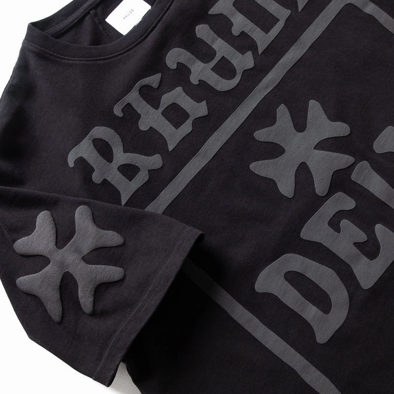 Fashion Accessory Rhude Deix Shield Oversized Tee - Black