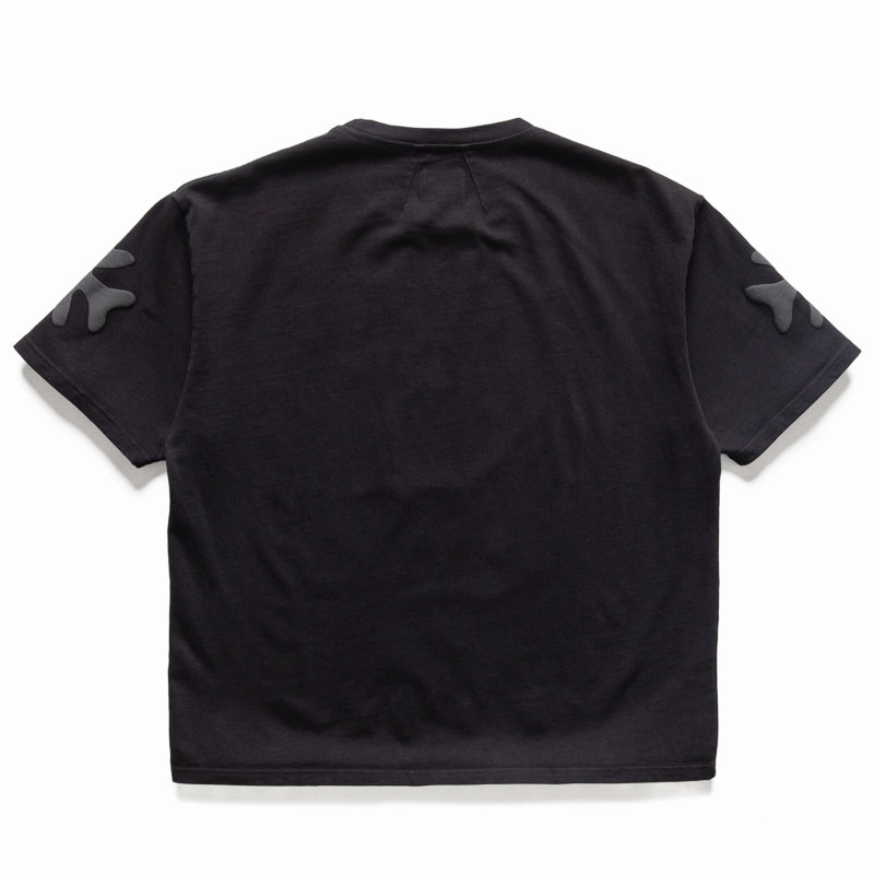 SmoothEdgeTrim Rhude Deix Shield Oversized Tee - Black