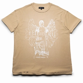 Comfortable Layer WrinkleResistant Purple Brand Guardian Tee - Tan