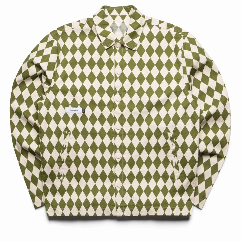 Students Golf Eduardos Twill Coach Jacket - Nude Spirit Glow