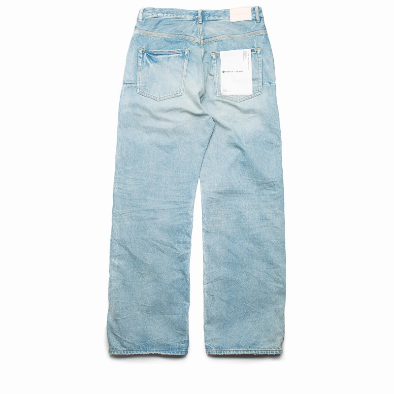 Elegant Dress Purple Brand Tearaway Sidesnap Jean - Light Indigo