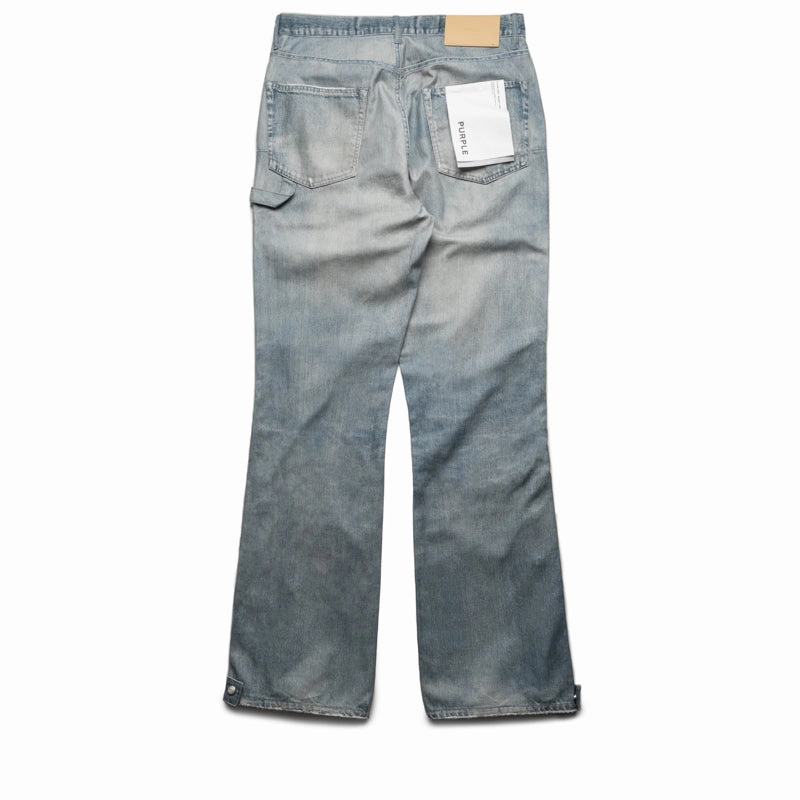 Purple Brand Twill Snap Carpenter Pant - Blue QuickDry Technology TearResistant