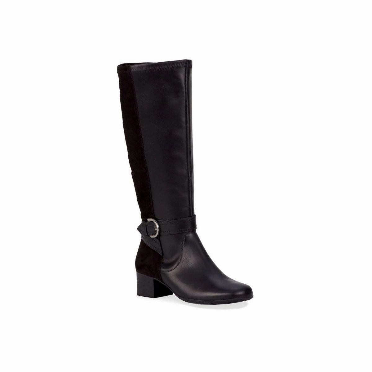 Ros Hommerson Max Medium Shaft Women's Inside Zipper Boot In Black Hybrid style Shock Absorbing Weather Resistant User