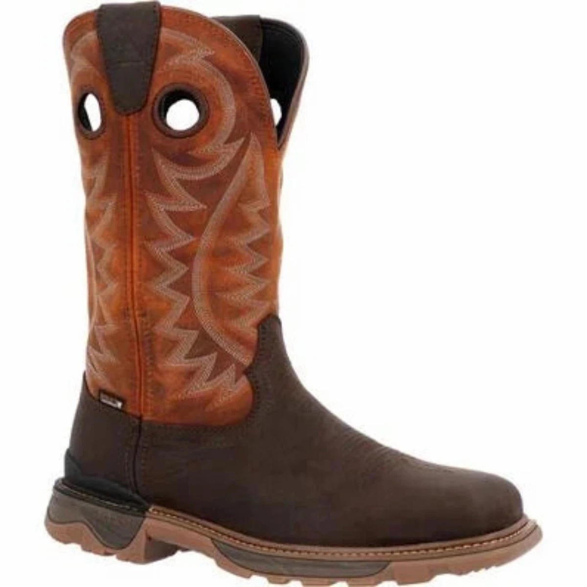 Music Festival Rocky Carbon6 Men's Western Boots  In Brown