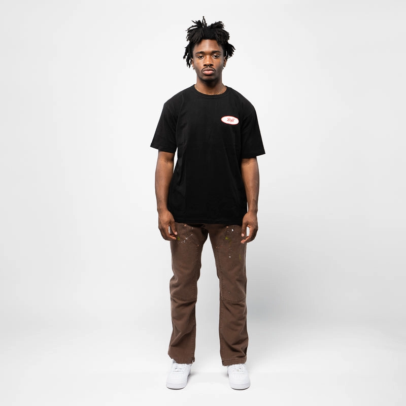 BTFL Mechanic Tee - Black Structured silhouette Urban Streetwear