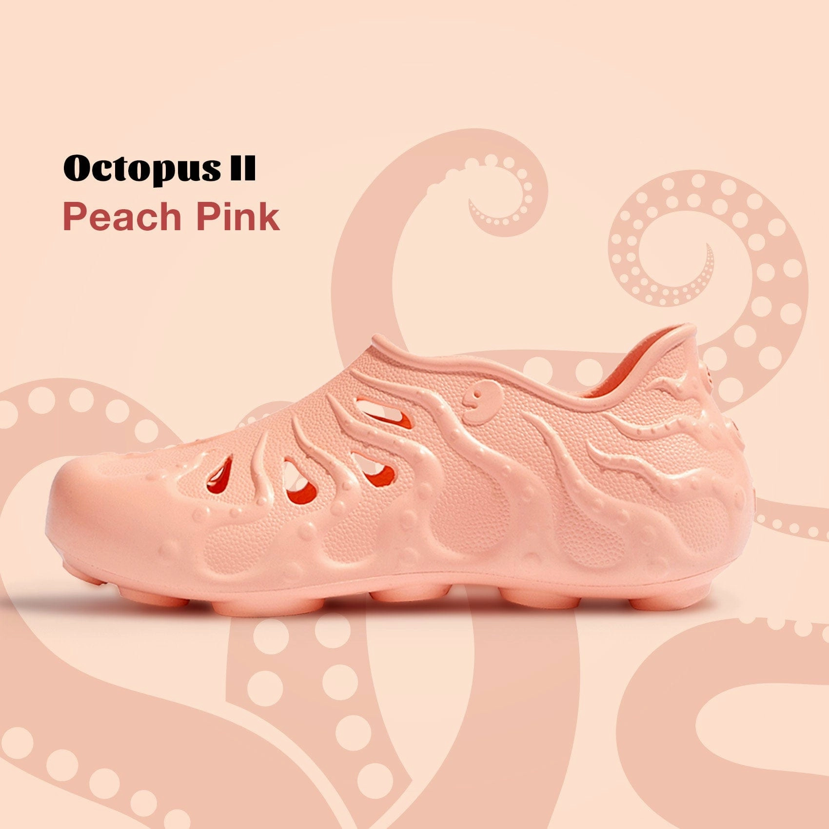 Peach Pink Octopus II Women Relax Vibe