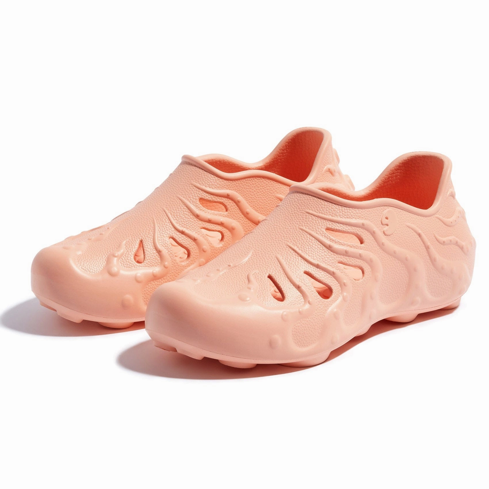 Peach Pink Octopus II Women Easy-to-wear Sandals