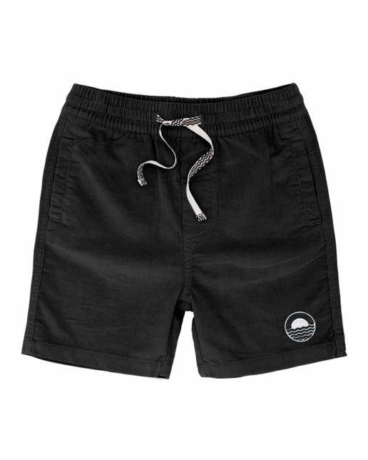 Line Up Shorts - Black Vegan Mood