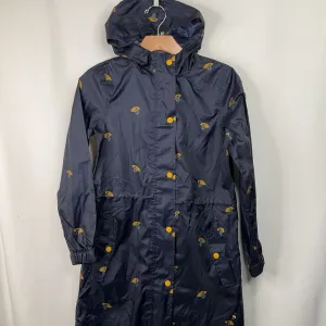 Casual Style Wind Guard Size 11-12: Joules Blue Umbrella Print Rain Coat