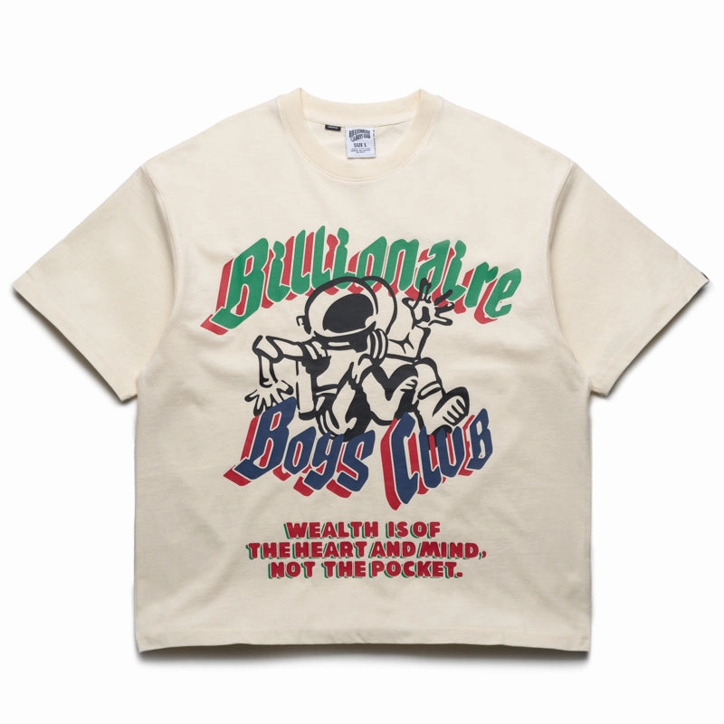 Suburb Ease Billionaire Boys Club Dancetronaut Knit Tee - Winter White