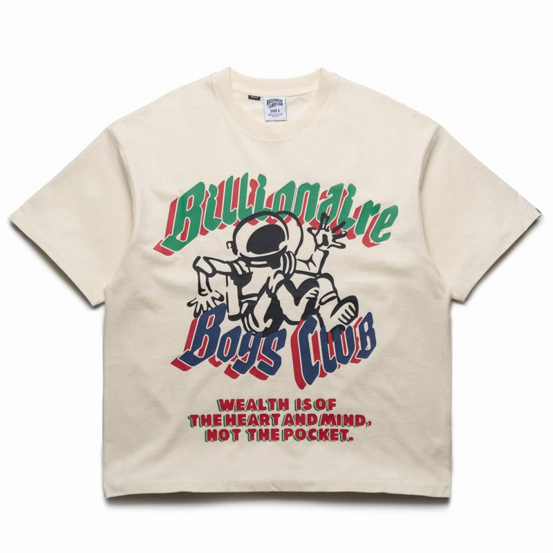 Simple Fashion Layered Shirt Billionaire Boys Club Dancetronaut Knit Tee - Winter White