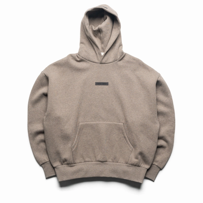 Daywear Style Fear Of God Essentials Classic Fit Fleece Hoodie - Homestead Heather