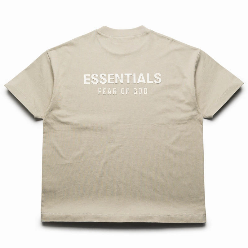 AntimicrobialCoating Soft Core Fear Of God Essentials Classic Fit Tee - Abbey Stone