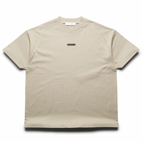 Fear Of God Essentials Classic Fit Tee - Abbey Stone Gym Safe WrinkleResistant Finish