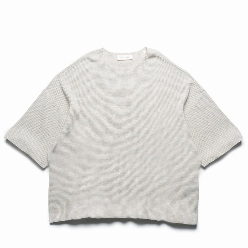 Day Off Elite Vibe Fear Of God Essentials Waffle Tee - Heather Stone