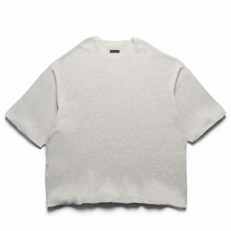 Fear Of God Essentials Waffle Tee - Heather Stone Stylish Dress