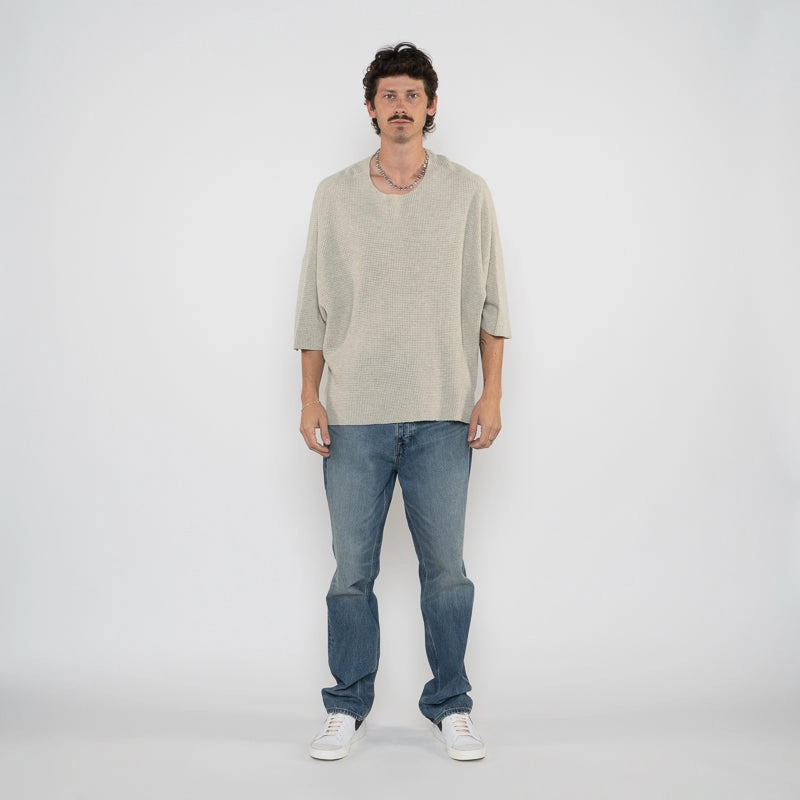Relaxed trousers Fear Of God Essentials Waffle Tee - Heather Stone