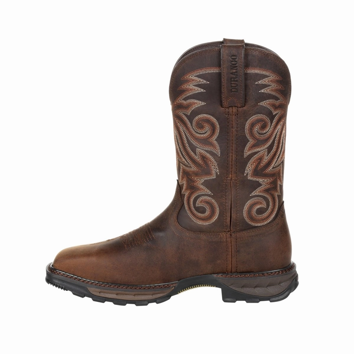 Elastic Gusset Durango Maverick Xp Men's Steel Toe Waterproof Western Work Boots Ddb0206 In Burly Brown