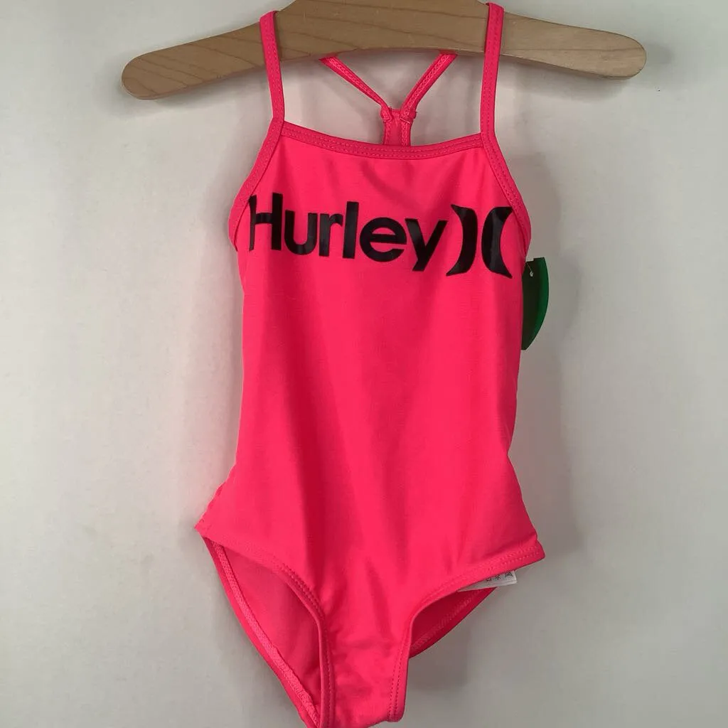Safari wear for children Velvet Size 4: Hurley Pink 1pc Swimsuit