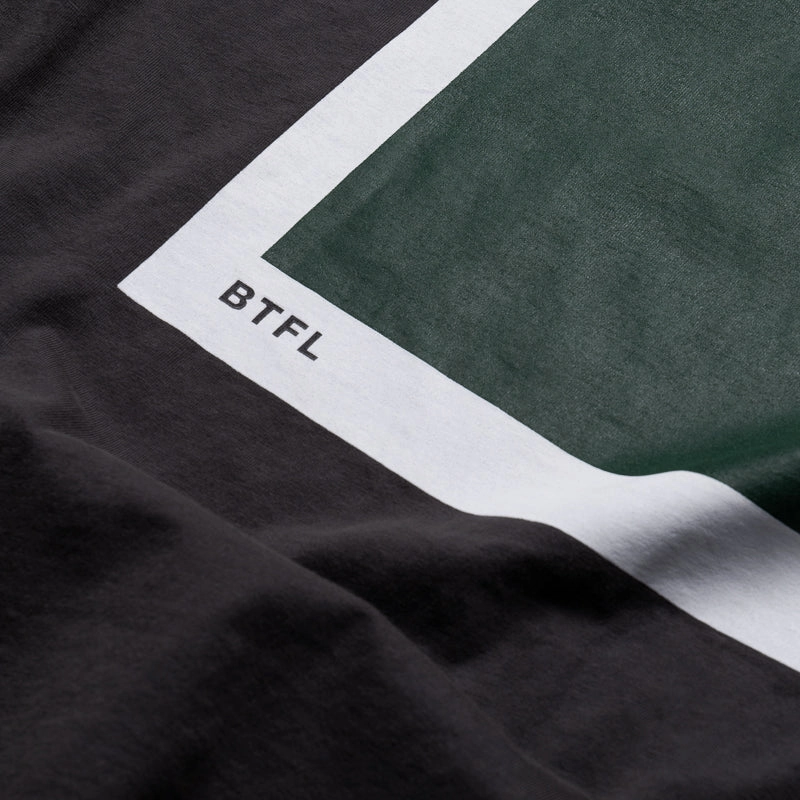 BTFL Flag Tee - Vintage Black Complementary Colors Trendy Comfort Wear