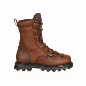 Dynamic Flex Construction Rocky Bearclaw 3d Men's Waterproof 1000G Boots Fq0009237 In Brown