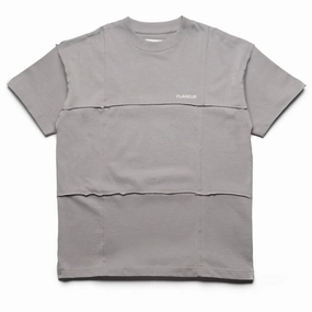 TaglessNeckline HypoallergenicMaterial Flaneur Cut & Sew Tee - Concrete Grey