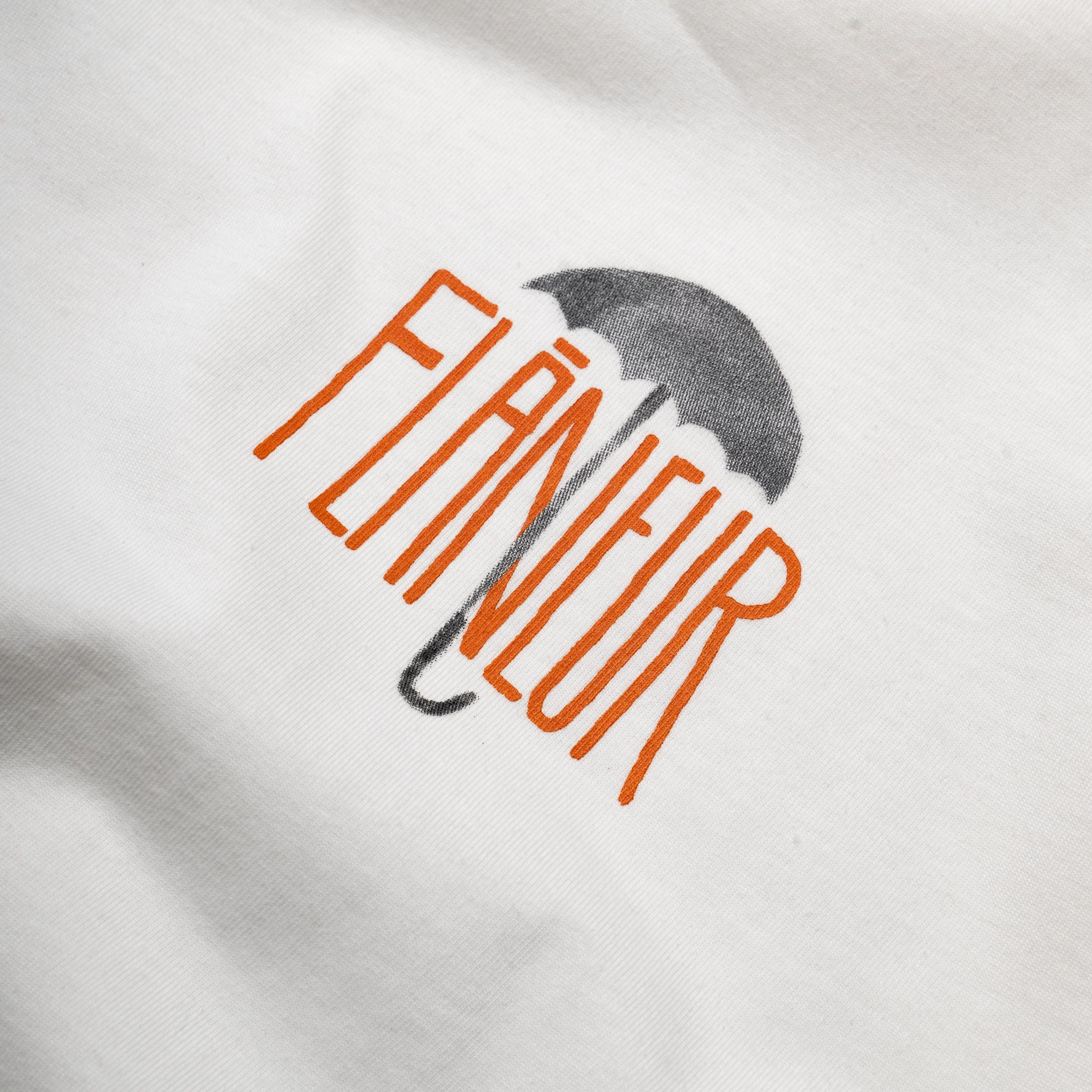 Summer Air Flaneur Upside Down Tee - White