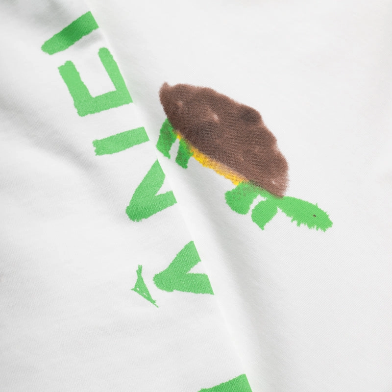 Flaneur Watercolor Turtle L/S Tee - White MultiFunctional Pockets Timeless Dress