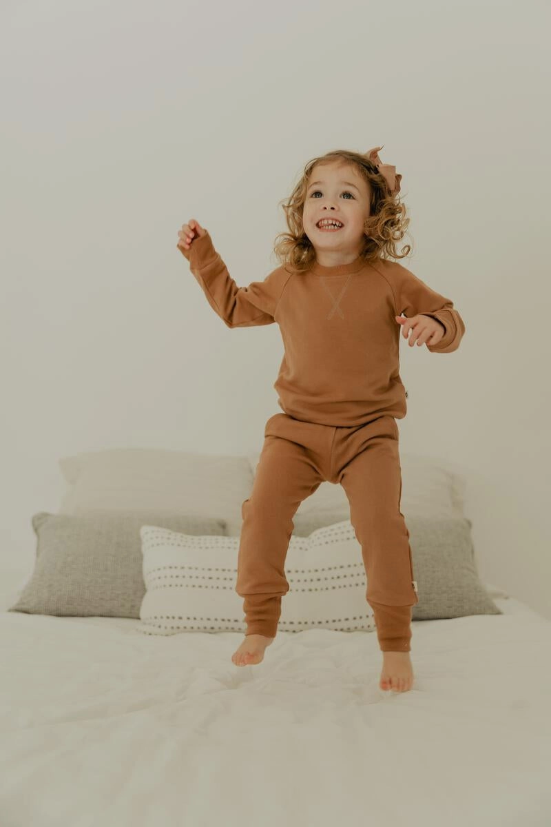 Fleece Sweatpant - Carmel Quiet Charm Balance Core