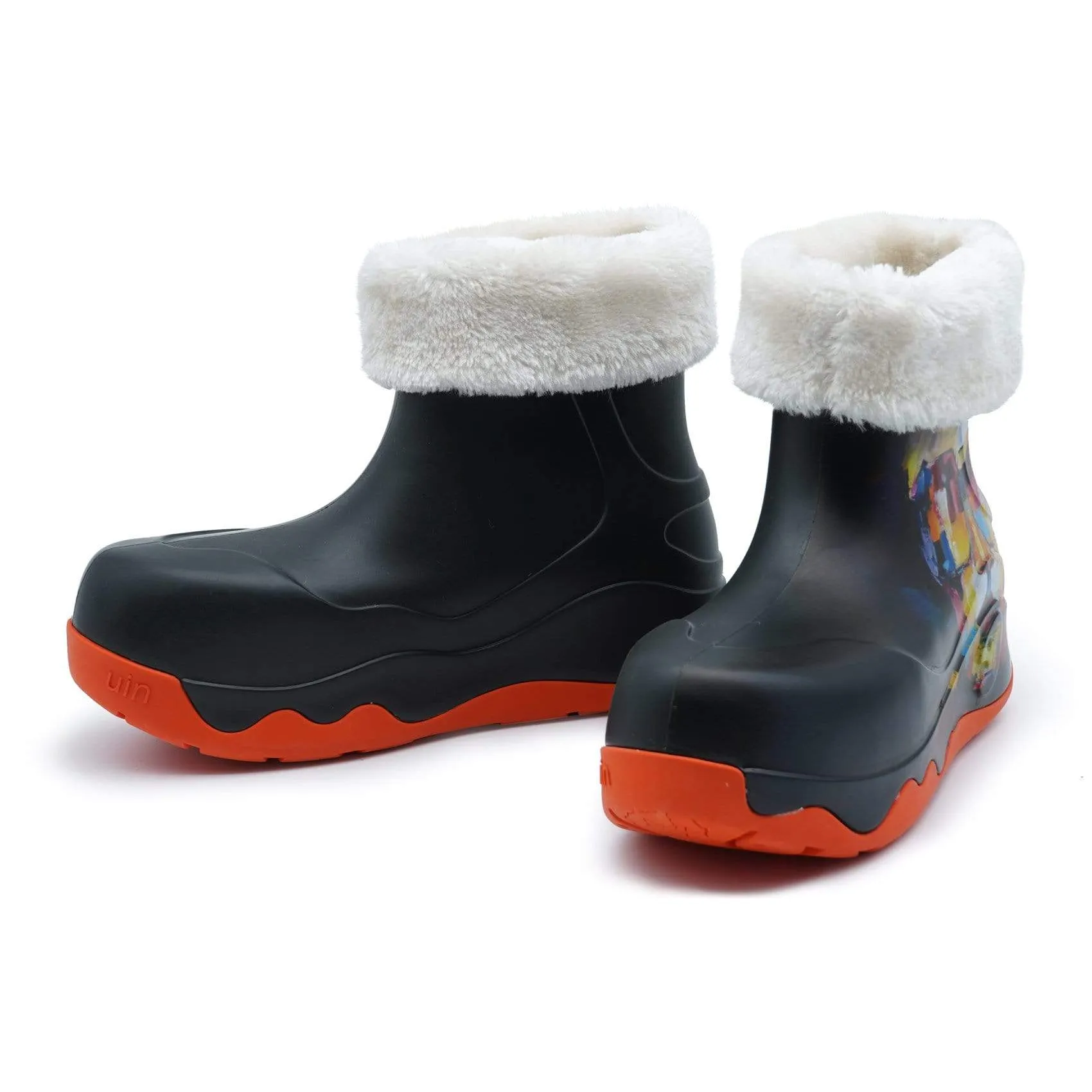 Grippy Outsole Snowy Path Stable base Artwork in Progress Navarra Boots with Napped Linings Women