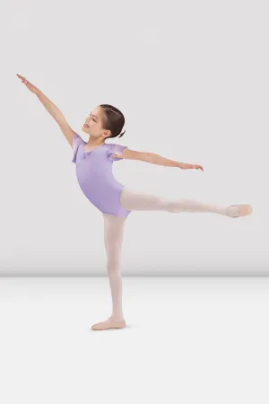 boot Breathable Mesh Insert Girls Georgette Sequin Leotard