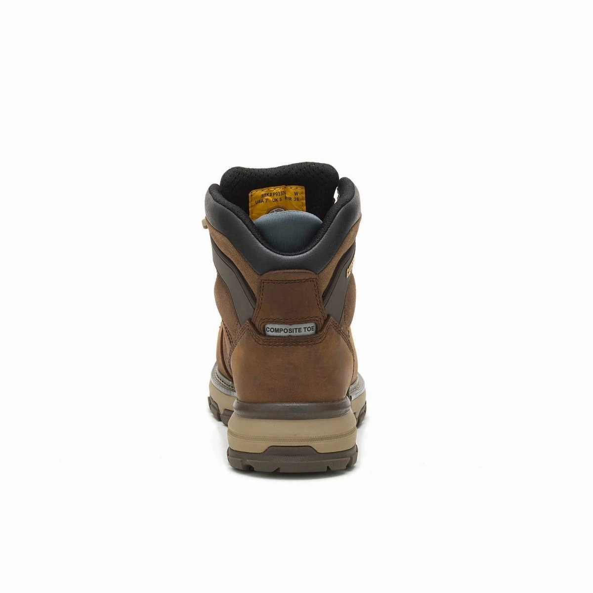 Anti Fatigue Footwear Caterpillar Excavator Superlite Waterproof Thinsulate? Carbon Composite Toe Women's Work Boot (p91324) In Dark Brown
