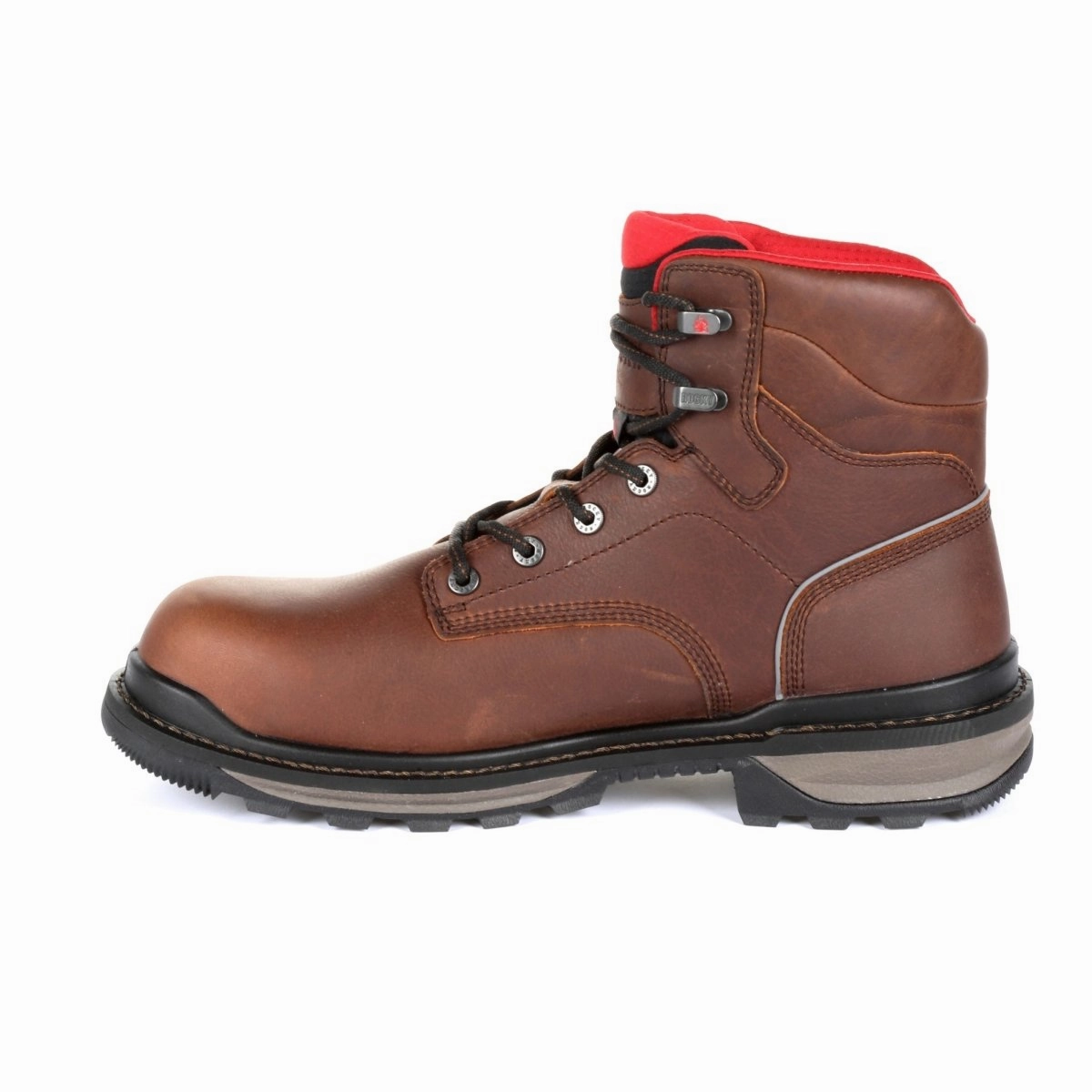Rocky Rams Horn Men's Waterproof Work Boots Rkk0259 In Brown All-Purpose Style
