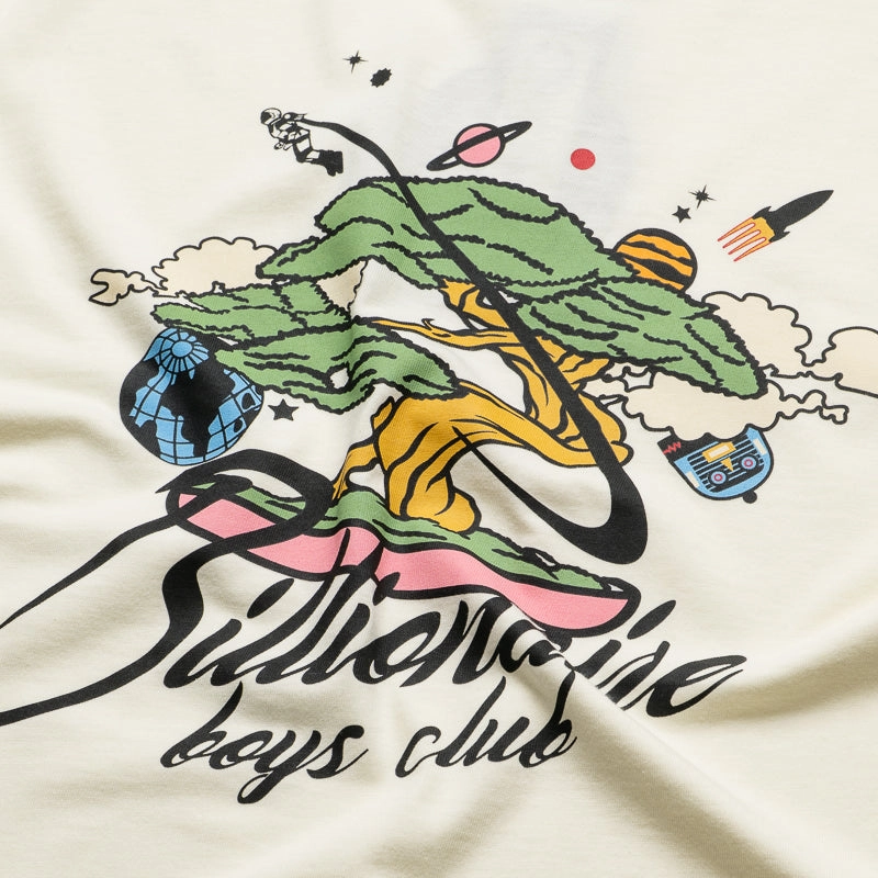 Billionaire Boys Club Zen Tee - Winter White Firm Leather Durable materials