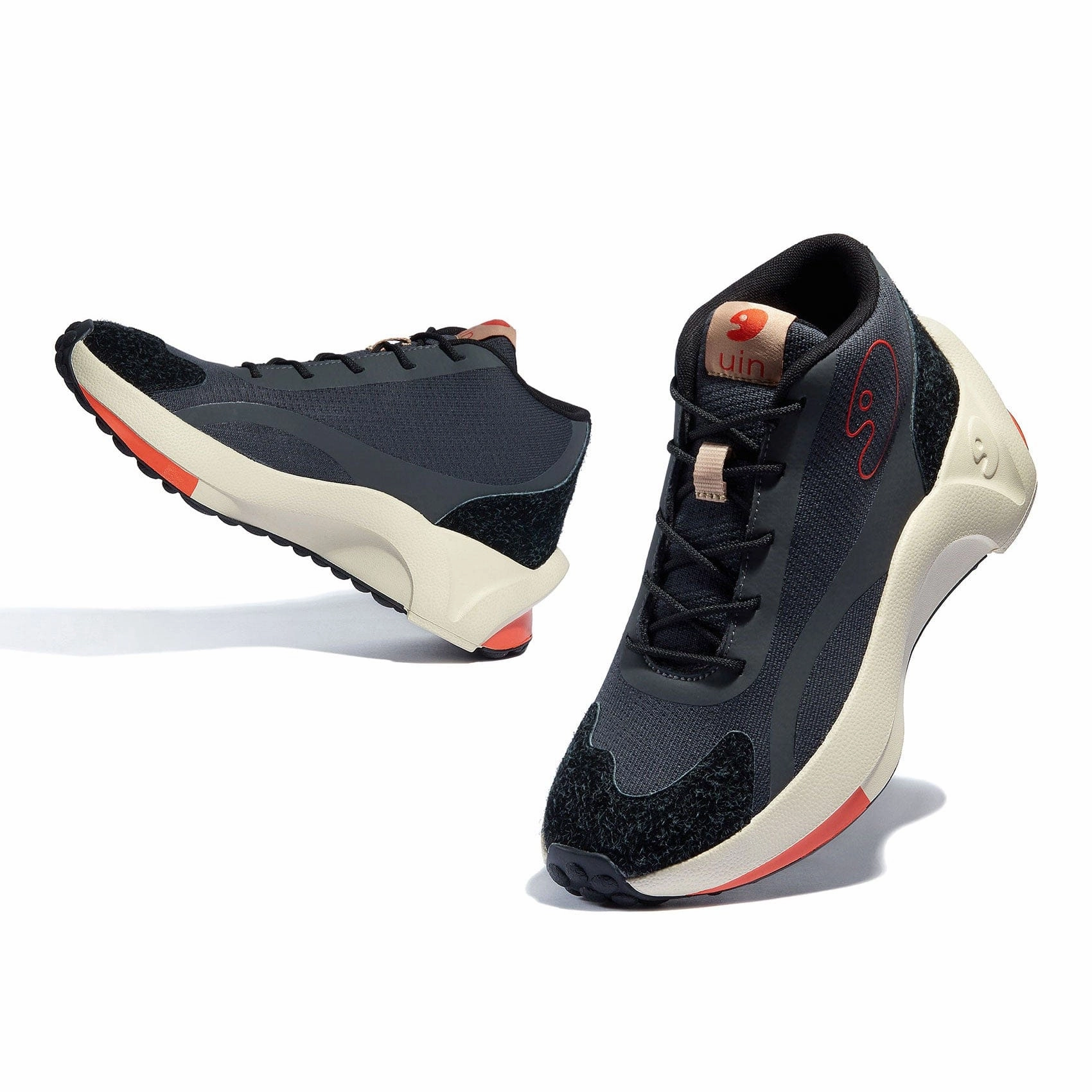 Rugged Built Outdoor Trek Hiking Fit Grey Black Sevilla III Men