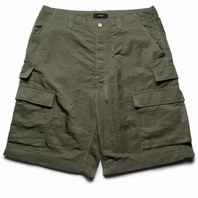 Flow Core Lake Mood Purple Brand Cargo Shorts - Green