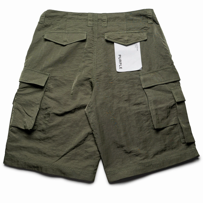 Purple Brand Cargo Shorts - Green OdorResistant Coating