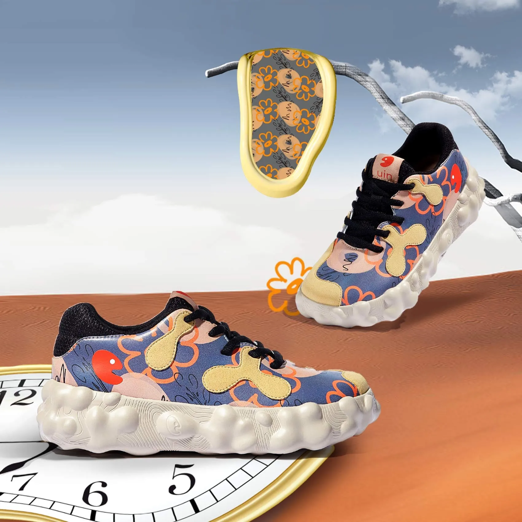 Floral Graffiti Figueras I Women Stable base