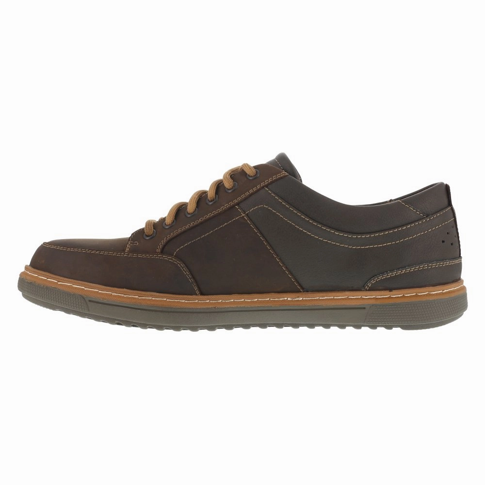 Heavy Duty Lining Work Site Protection Florsheim Men's Urban Casual Oxford Work Shoe's Steel Toe Gridley Fs2600 In Brown