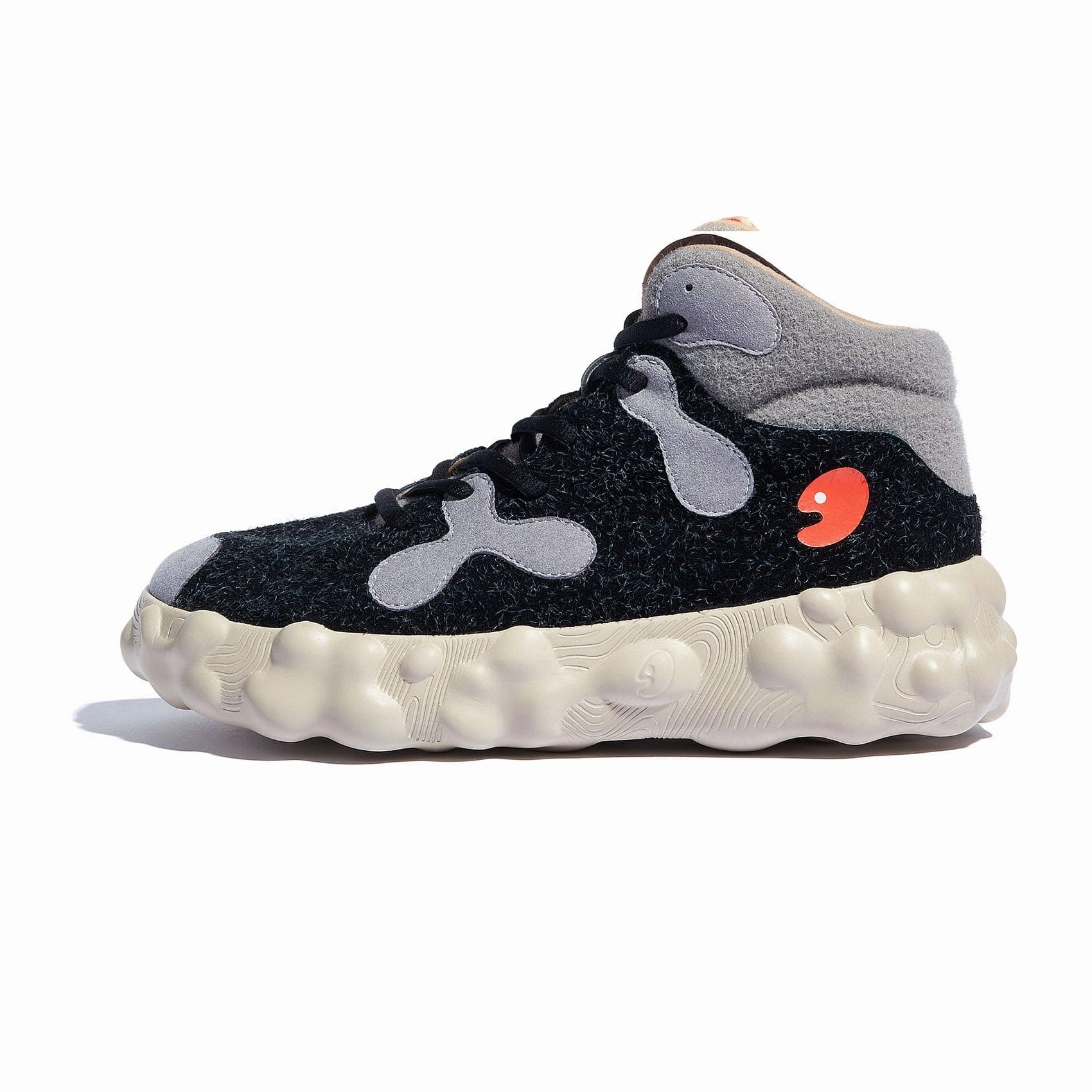 Fluffy Black Figueras III Men sports performance Adaptive Movement