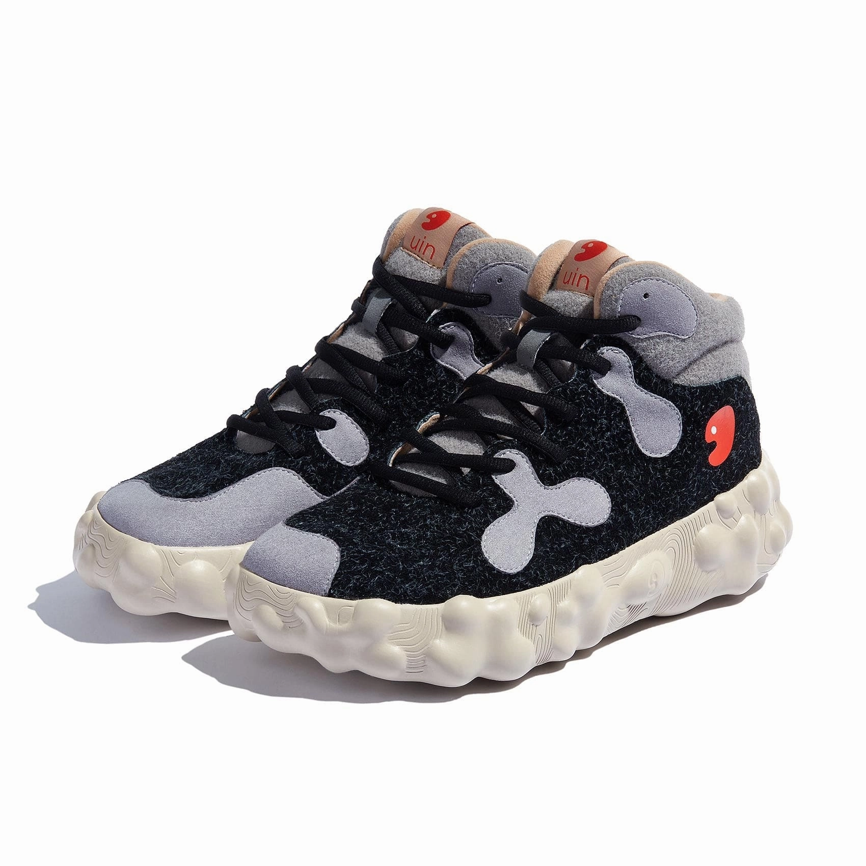 Heat Sealed Overlays Fluffy Black Figueras III Men