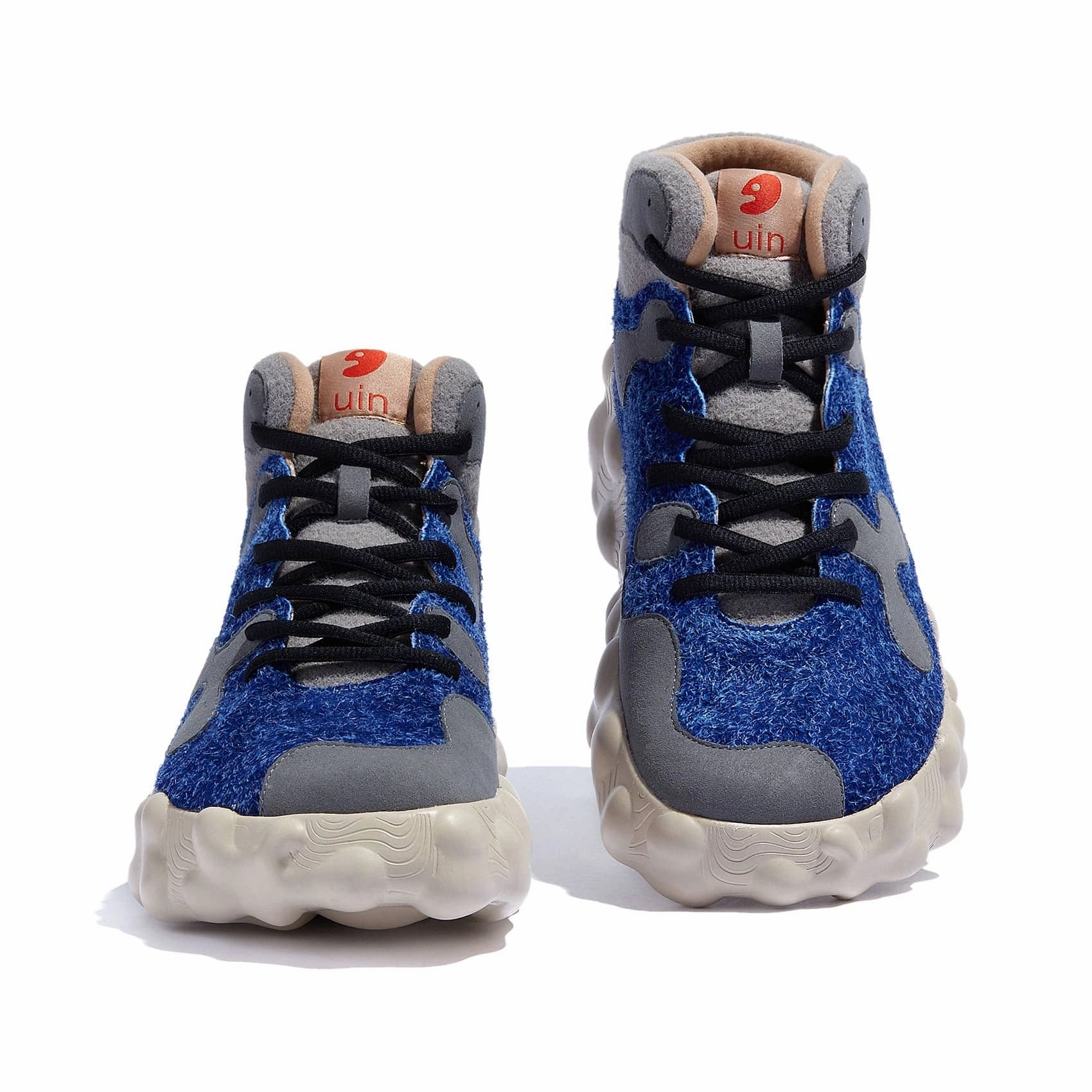 Fluffy Blue Figueras III Men High Cushion