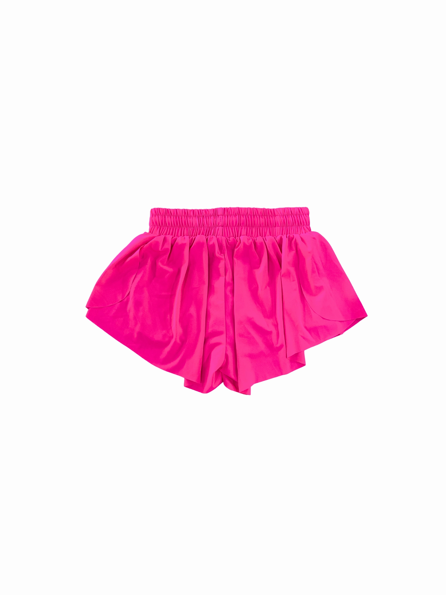 Fly Away Butterfly Shorts - Neon Pink WaterRepellentSurface NoSlip Hem