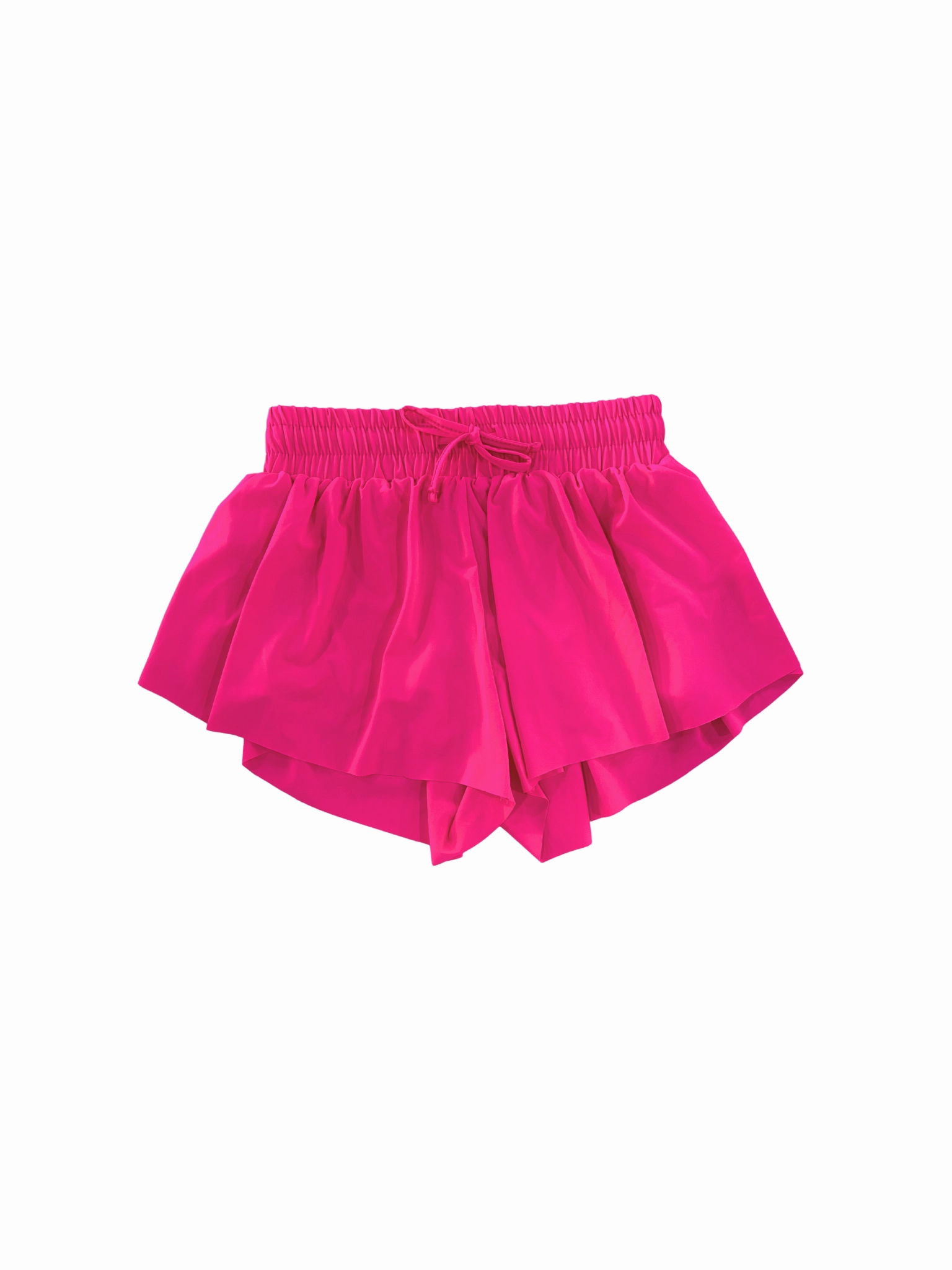 Fly Away Butterfly Shorts - Neon Pink Wardrobe Essential Rush Mode