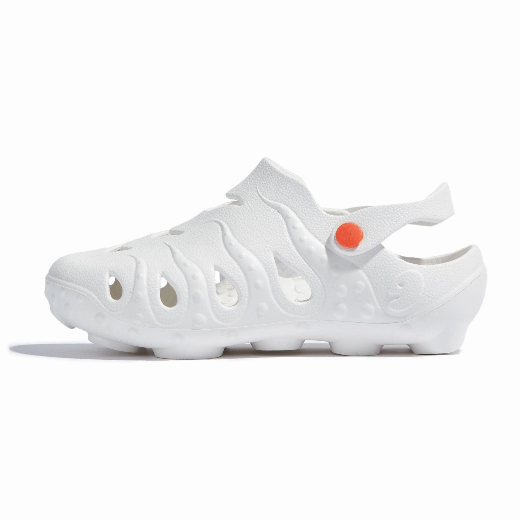 Bright-Moon White Octopus I Women studded